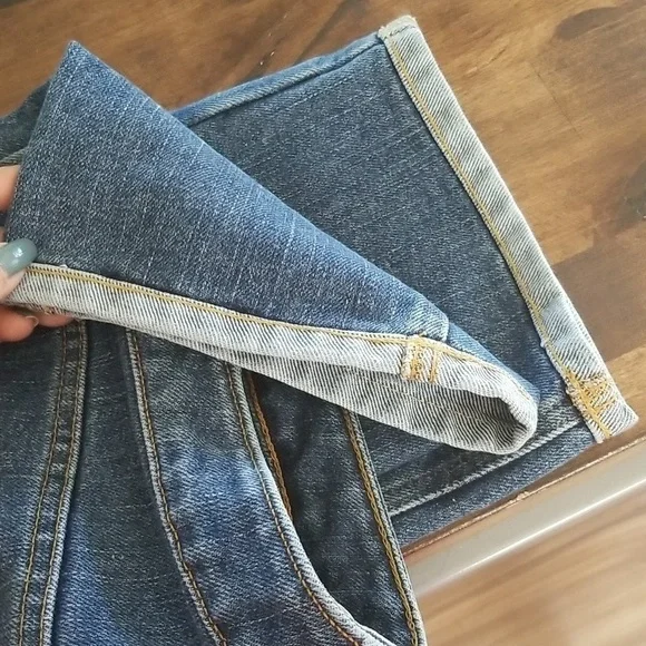 Tommy Hilfiger Hipster Jeans Womens Size 8 Oversized Vintage Jeans Medium Wash - Picture 9 of 9